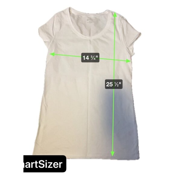 No Boundaries White Short Sleeve Scoop Neck Juniors Top SZ Medium - Picture 6 of 7